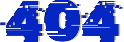 404 статус в синем цвете